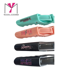 Pinzas para el pelo negras de cocodrilo para peluquería, personalizadas al por mayor MUYANG 2026 - Product Image 6
