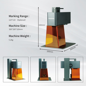 DIY 2-in-1 2W Red Laser10W Blue <strong>Laser</strong> <strong>Mini</strong> <strong>Laser</strong> Engraving Machine Wood Bamboo Metallic Paint Surface <strong>Laser</strong> Engraving Machine - Product Image 5