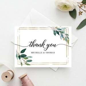 Enveloppe cadeau en papier kraft texturé en cuivre enduit, faite à la main, colorée et personnalisée, avec carte de remerciement gaufrée, écologique et mate. - Product Image 1