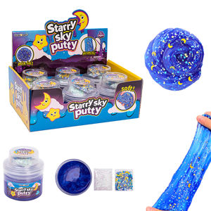 Stucco fornitore all'ingrosso del cielo stellato con la stella e la luna accessori stucco di cristallo elastico morbido - Product Image 1