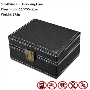Nouveau modèle de boîtier de protection <span class=keywords><strong>RFID</strong></span> en cuir pour clés de <span class=keywords><strong>voiture</strong></span>, <span class=keywords><strong>anti</strong></span>-induction, idéal pour les loisirs, le plus vendu - Product Image 6