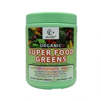 DUOZI OEM Natuurlijk Superfood Groene Poeder met Fruit & Groenten voor Spijsvertering, Immuniteit & Dagelijkse Welzijn