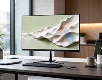 Nouvel écran de jeu PC LED VA FHD 23,8 pouces 75Hz 1080P avec ports VGA - Noir en stock