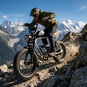 Bicicleta Eléctrica Todoterreno Resistente con Neumáticos Anchos Antideslizantes, Bicicleta Eléctrica Robusta para Explorar <span class=keywords><strong>Dunas</strong></span> de Arena - Product Image 1