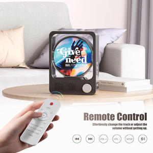 Factory Custom <b>Retro</b> <b>CD</b> <b>Player</b> BT Speaker with Remote Control Type C Portable Desktop Music <b>Player</b> HiFi Sound - Product Image 5