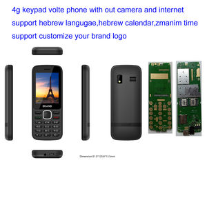 Oem 4G Teléfono Kosher Celular Móvil Flip Tag Koshercell Judío <span class=keywords><strong>Hebreo</strong></span> Nuevo Con Teclado Mejores Teléfonos Directo Volte 4G Teléfono Kosher - Product Image 6