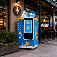 Máquina Expendedora de Postres Congelados de Autoservicio para Cafeterías, Tiendas de Postres, Centros Comerciales, Campus y Negocios Minoristas
