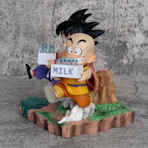 Nuevo Kawaii PVC 14,5 CM <span class=keywords><strong>Dragon</strong></span> Balls Goku-Krillin figuras de acción artesanía Anime estatua colección ornamento leche infantil - Product Image 3