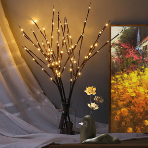 Hot Sell 20 Leds Tree Willow Twig <strong>Light</strong> <strong>Branch</strong> String Lamp for Christmas Wedding Battery Powered for Home Decoration - Product Image 3