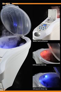 Manufacture Directe Taux De <span class=keywords><strong>Rachat</strong></span> Élevé Ozone avec 7 LED Lumière Cheveux Vapeurs Professionnel Salon De Coiffure Équipement Durable Vapeur - Product Image 4