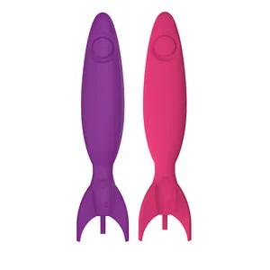 Medizinische Silikon rakete G-Punkt Vibrator 10 Modi Pat Wasserdicht Smart Toys Sex Frauen