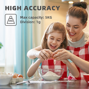 Báscula de cocina de acero inoxidable, balanza Digital electrónica de 5kg, inteligente, con aplicación - Product Image 6