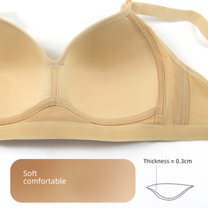 <span class=keywords><strong>Reggiseno</strong></span> Senza <span class=keywords><strong>Ferretto</strong></span> Taglia Grande per Donna, Stampa Liscia in Nylon, <span class=keywords><strong>Coppa</strong></span> 5/8, Comodo per Uso Quotidiano, Produzione ODM Personalizzata all'Ingrosso - Product Image 3