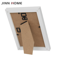 Jinn Home E1 Cadres photo en bois MDF Décoration classique en bois Tapis de cadre photo Tenture murale Affichage de table Conception personnalisée