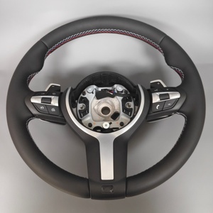 Volante Deportivo de Cuero Negro para <span class=keywords><strong>BMW</strong></span> <span class=keywords><strong>320</strong></span> 525 330i F10 F30 F15 F25 F07 F01 F82 M3 M4 M5 - Product Image 2