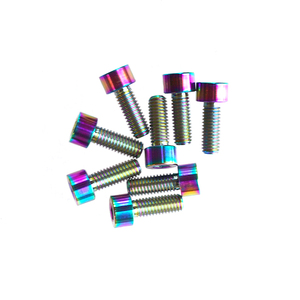 GR5 M8 bu lông Titan đặt M6 M5 M10 baut titan hình lục giác Torx mặt bích đầu vít GR5 - Product Image 2