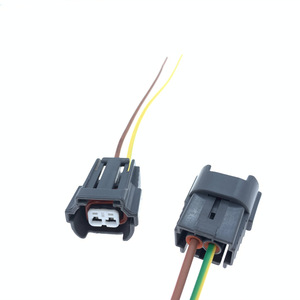 2 Yollu Yakıt Enjektörü Fişi Araba Kablo Demeti Su Geçirmez Fiş 6195-0043 Araba Konektörü - Product Image 2