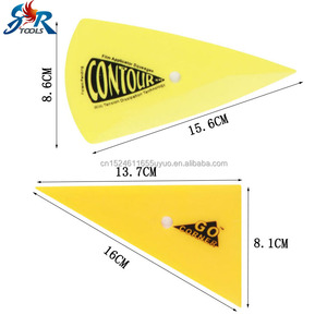 Forma de gota de agua, forma triangular, película de ventana de coche, Kit de herramientas de tinte, conjunto completo, escurridor, herramientas de película de ventana automática transparente - Product Image 2