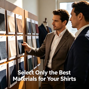 Camisa de Negocios Casual de Alta Calidad para <span class=keywords><strong>Hombre</strong></span>, con Cuello Camisero, <span class=keywords><strong>Manga</strong></span> <span class=keywords><strong>Larga</strong></span>, Cierre de Botón, Sin Planchado, de Lujo - Product Image 3