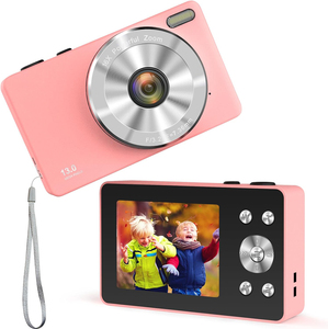 <span class=keywords><strong>Appareil</strong></span> <span class=keywords><strong>photo</strong></span> numérique élégant pour enfants de poche avec zoom 16x / mise au point automatique anti-vibration, <span class=keywords><strong>appareil</strong></span> <span class=keywords><strong>photo</strong></span> <span class=keywords><strong>4K</strong></span> pour vlog, <span class=keywords><strong>appareil</strong></span> <span class=keywords><strong>photo</strong></span> <span class=keywords><strong>compact</strong></span> pour la photographie - Product Image 1