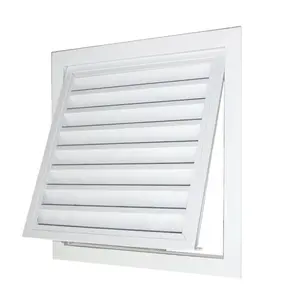 HVAC ventilation conditioning aluminum return fresh air grille with filter