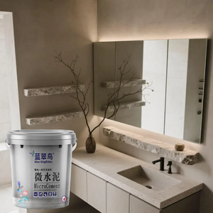 Revestimiento <span class=keywords><strong>de</strong></span> pared <span class=keywords><strong>de</strong></span> microcemento nano-revestimiento antibacteriano para paredes <span class=keywords><strong>de</strong></span> espacios sanitarios, evita el crecimiento <span class=keywords><strong>de</strong></span> bacterias en la superficie <span class=keywords><strong>de</strong></span> la pared - Product Image 2