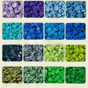1kg Tasselli Piatti Quadrati 1x1 da Costruzione - Mattoncini MOC in Plastica per <span class=keywords><strong>Pixel</strong></span> <span class=keywords><strong>Art</strong></span> Fai da Te | Compatibili con le Principali Marche - Product Image 2