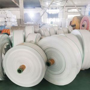 Rouleau de tissu tissé en polypropylène vierge PP pour la fabrication de sacs d'emballage avec impression offset - Product Image 2