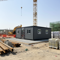 Maison conteneur préfabriquée mobile et extensible complète de 20, 30 ou 40 pieds, écologique, moderne, avec chambre et salon, villa portable