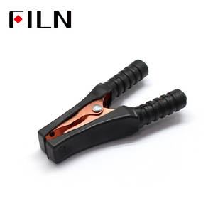 110mm 100A 절연 황금 도금 전원 충전 자동차 밴 배터리 클램프 엘리게이터 클램프 - Product Image 3