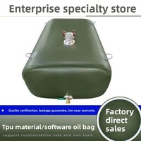 Réservoir de carburant de voiture pliant Portable TPU sac à huile Portable souple pour voiture et moto pour le stockage du tambour à essence pour le transport