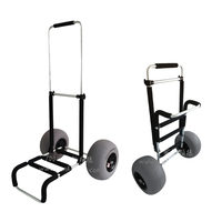 Roues solides gonflables de roue de chariot d'entrepôt de chariot à main avec la taille différente 35*25*110cm 35*20*150cm