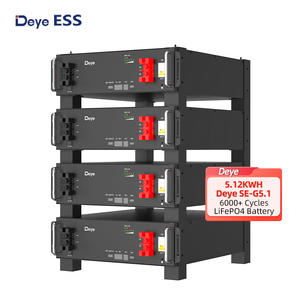 Deye Baterías de iones de litio 51,2 V 200Ah Precio bajo Deye 5.12KWH 10.24KWh Batería solar LifePO4 DE LA SE-G5.1B - Product Image 6