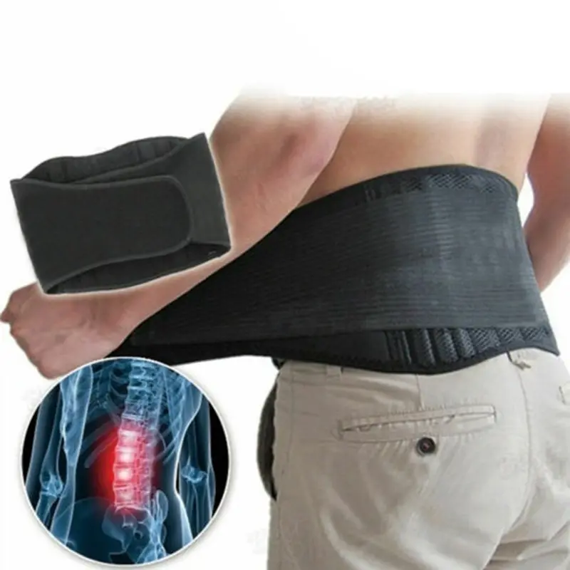 Suporte ajustável para cintura, terapia magnética com autoaquecimento, cinto de apoio para cintura, cinta lombar, massagem, produtos de saúde
