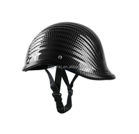 Casque de moto demi-coque style Hawk, compact et léger, ouvert, pour moto vintage