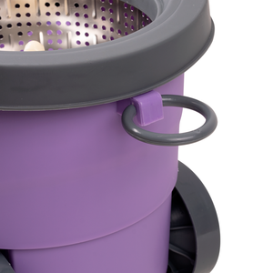 Hot Sale Spin <b>Mop</b> and Bucket Set with Wringer Stainless Steel Handle Microfiber Floor <b>Cleaning</b> System Household <b>Cleaning</b> Tools - Product Image 6