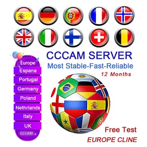 CCcam国家帐户非洲欧洲高清xtream安卓电视盒CCcam Cline服务器世界杯2022