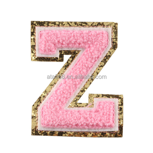 Оптовая продажа, высокое качество, индивидуальные блестящие буквы, синель, вышивка, куртки, нашивки, термоклейкие нашивки для одежды, значки