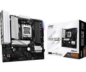 Placa base ASRock B850M Pro RS superventas 256GB DDR5 PC Gaming Micro ATX AM5 B850 placa base <span class=keywords><strong>AMD</strong></span> B650 Chipset SATA para escritorio - Product Image 2
