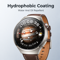 Film de protection incurvé 3D à couverture intégrale avec cadre, compatible avec Huawei Watch 4 Pro, protection d'écran en hydrogel – Offre Spéciale