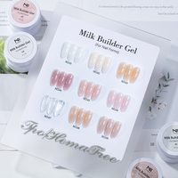 ZRKGEL Tpo Hema Free 9 Couleurs Tendance Effet Longue Durée Gel Constructeur Ongles Couleur Gelée Sans Brûlure Thermique Créez Votre Marque