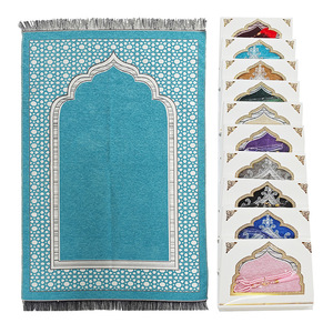 Usine En Gros Imprimé Ramadan Cadeau Voyage Rembourré Turquie Islam Enfants Musulman <span class=keywords><strong>Tapis</strong></span> De Prière <span class=keywords><strong>Tapis</strong></span> - Product Image 2