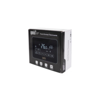 Termostato Programable WIFI QD-HVAC15 con Función WIFI, Pantalla Táctil, Control Inteligente de Temperatura Ambiente, Termostato HVAC