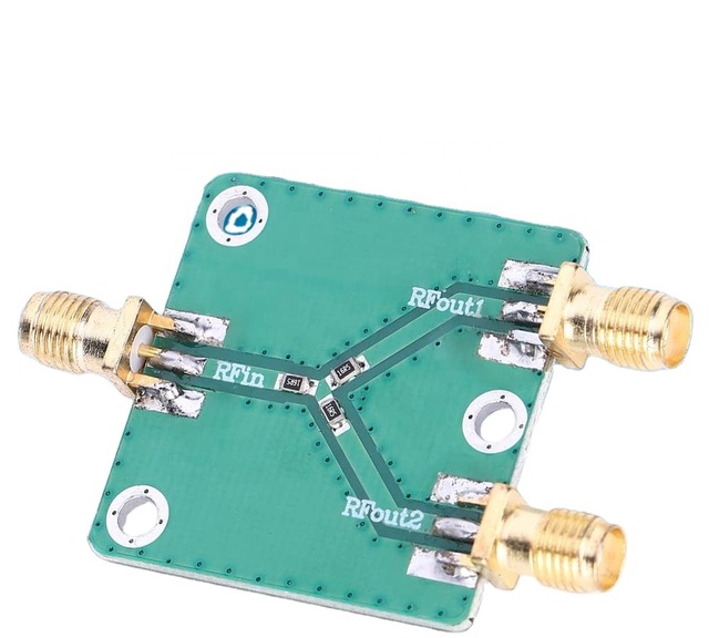 Frequency Power Divider 1 to 2 Way DC-5G RF Microwave Splitter, Radio Resistance Power Splitter,Rf And Microwave Power Meters