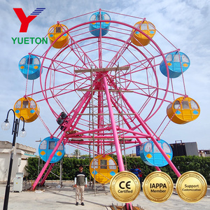 Grande Roue Panoramique de 15 m pour Projet de Parc d'Attractions, 40 Places, Manège de Parc d'Attractions, Grande Roue de 15 Mètres à Vendre - Product Image 2