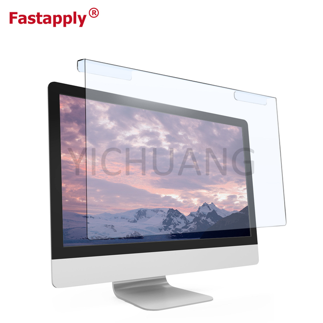 For Imac 21" Easy on / Off Acrylic Screen Film Blue Light Cut Monitor Filter Protector