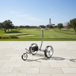 Chariot de <span class=keywords><strong>Golf</strong></span> Électrique Moteur 200W 8 km/h en Acier Inoxydable pour Parcours de <span class=keywords><strong>Golf</strong></span> - Product Image 4