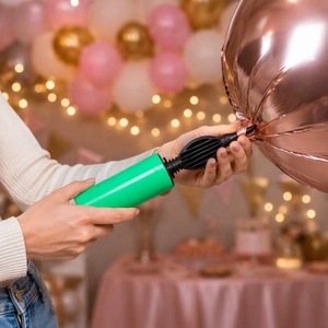 Accessori per palloncini pompe a palloncino manuali in plastica a doppia azione Mini a doppia azione - Product Image 3