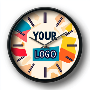 <span class=keywords><strong>Horloge</strong></span> murale personnalisée, design <span class=keywords><strong>gratuit</strong></span>, <span class=keywords><strong>cadran</strong></span> blanc, aiguilles dorées, cadre couleur bois clair, mouvement silencieux à quartz, alimentation par piles, décoration maison/bureau, cadeau - Product Image 2