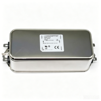 FN2070-12-06 Filtre de ligne électrique, usage général, 250 VAC, 12 A, monophasé, 2 étapes, montage sur châssis